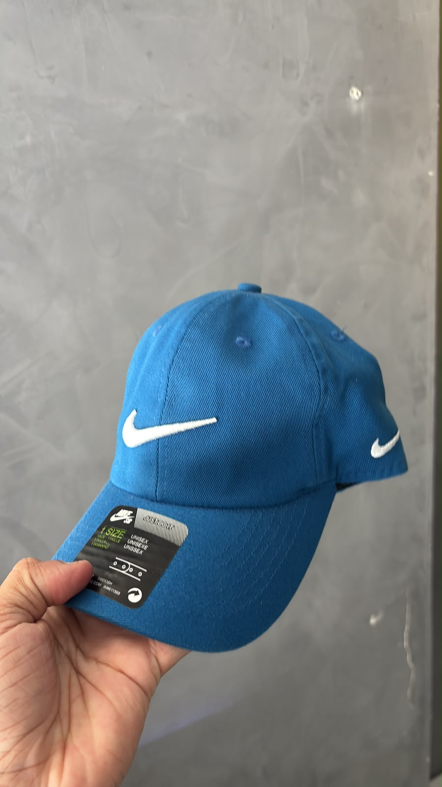 Boné Nike Swoosh Aba Curva - Azul Royal